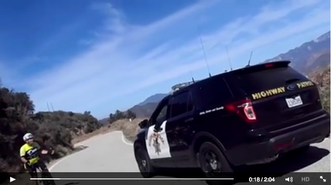 Cop harasses cyclist in San Diego